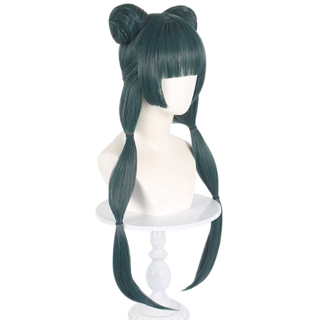 Apothecary Diaries Maomao cosplay wig side view