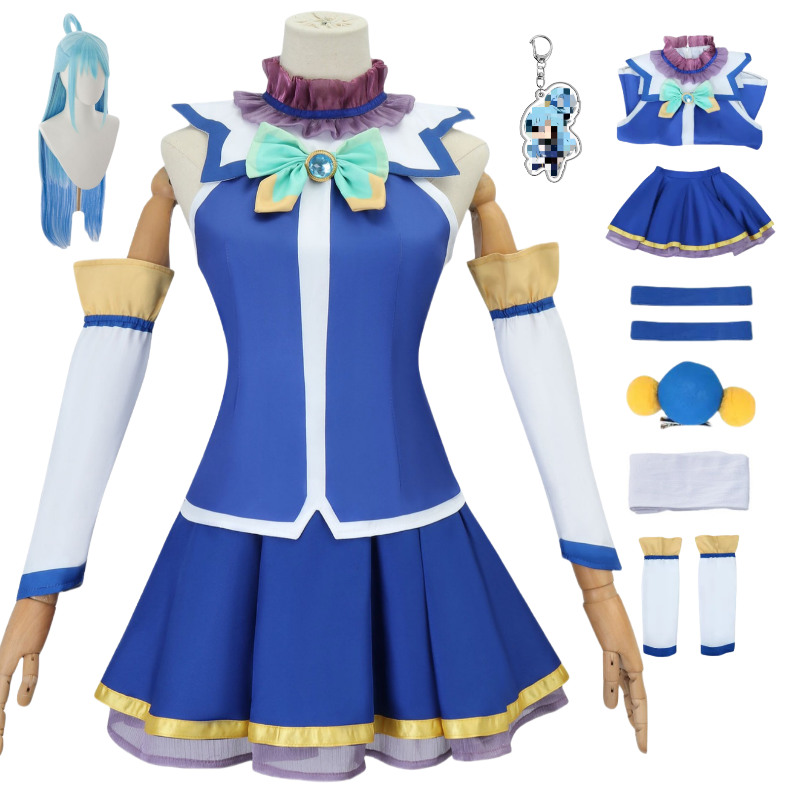anime-aqua-cosplay-blue-dress-uniform-suit-2