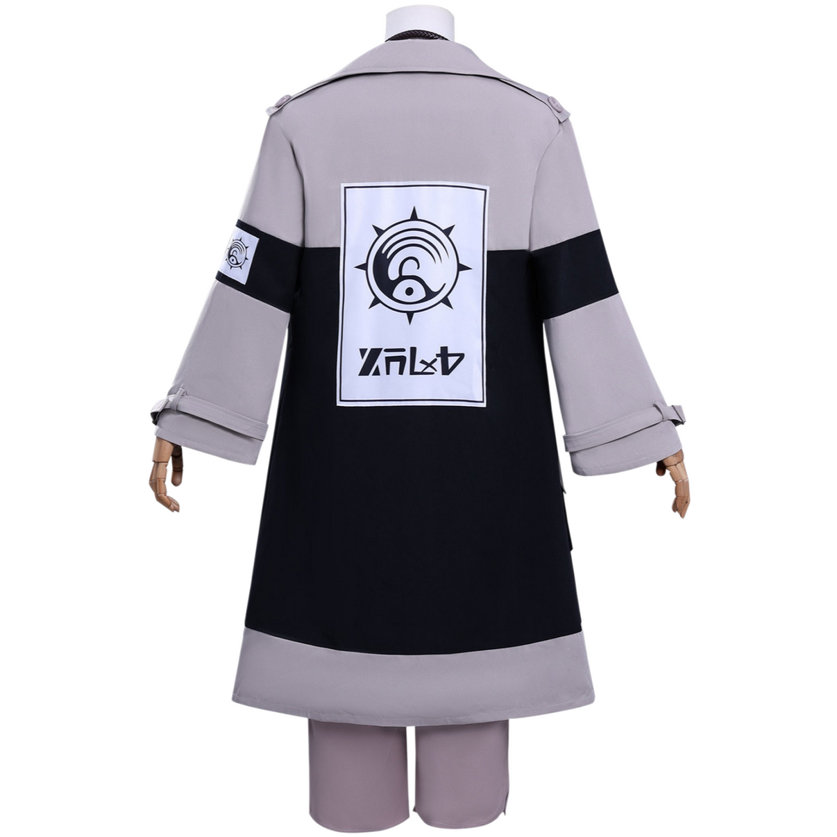 Gachiakuta Enjin cosplay costume back view