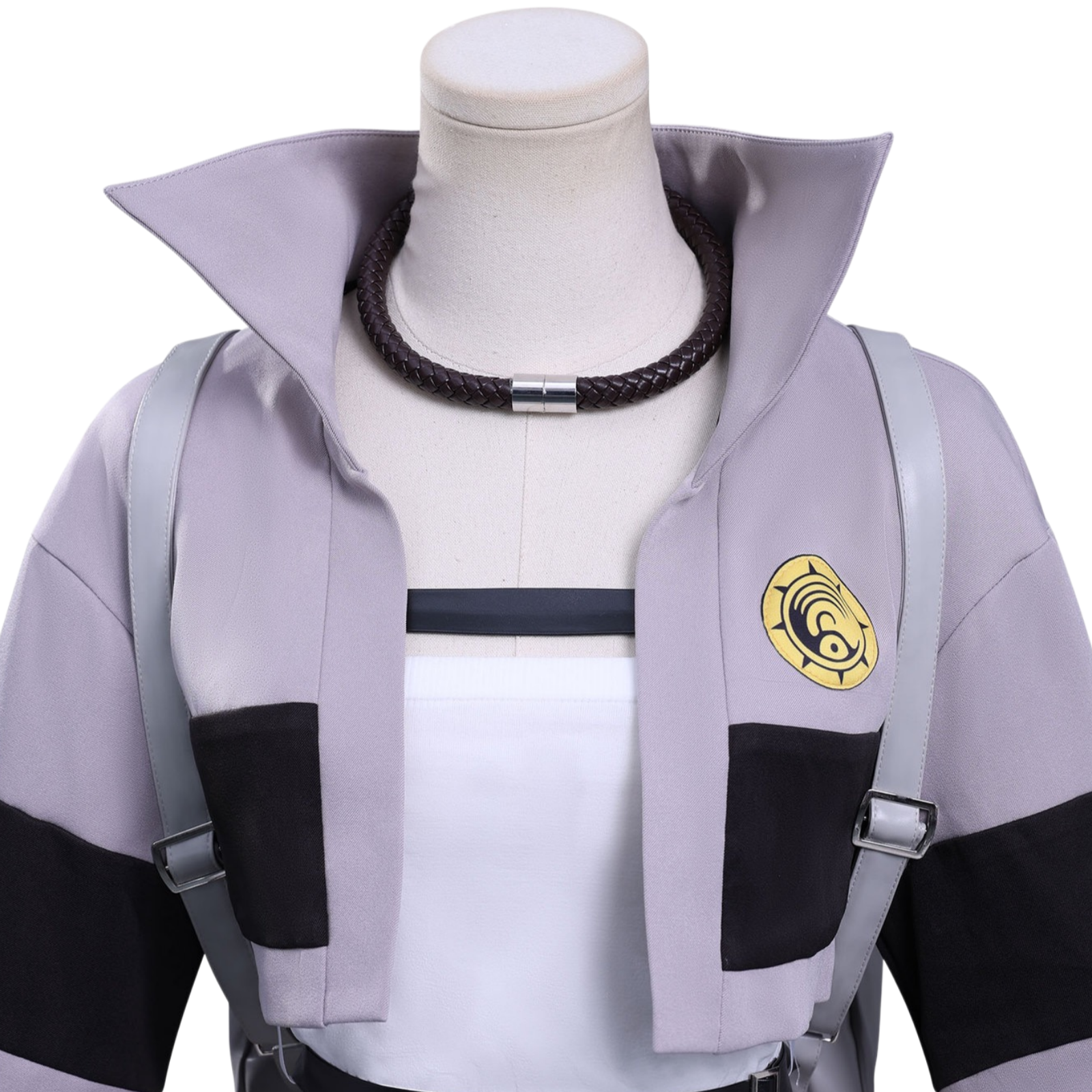 Gachiakuta Riyo grey cosplay costume top showcase