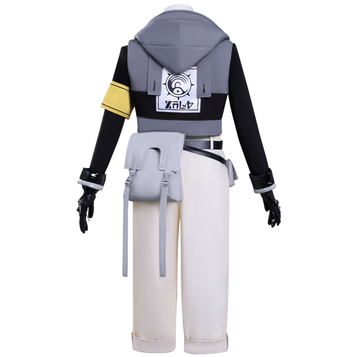 Gachiakuta Rudoo cosplay costume back view