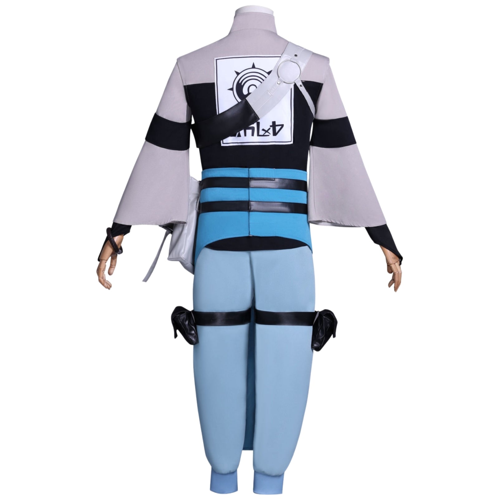 Gachiakuta Zanka cosplay costume back view