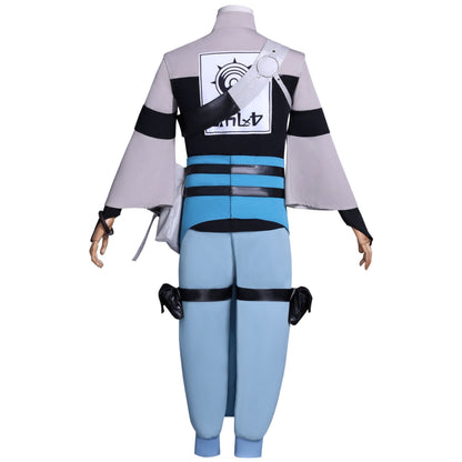 Gachiakuta Zanka cosplay costume back view