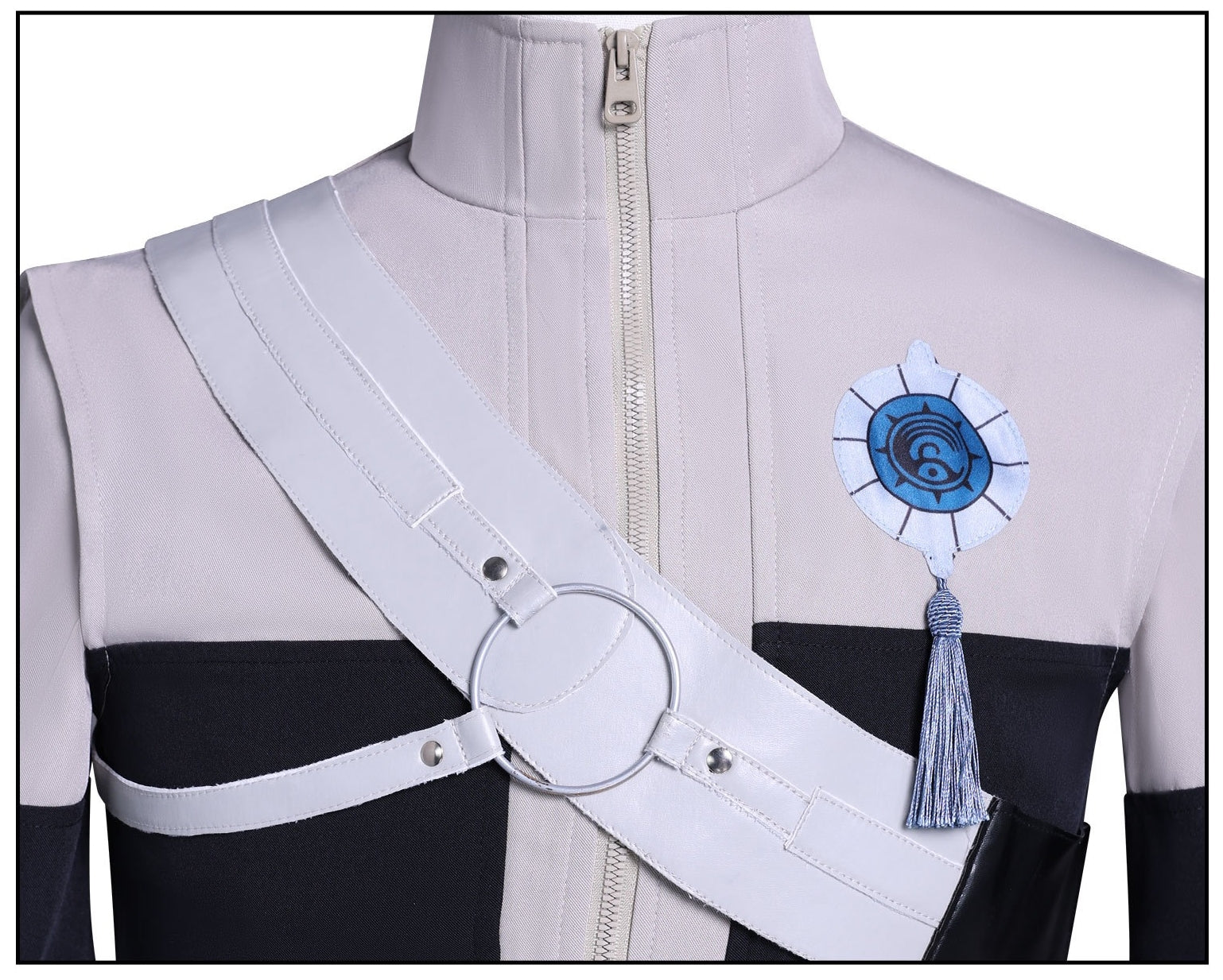anime Zanka cosplay costume top details