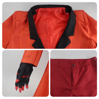 Alastor cosplay costume details showcase