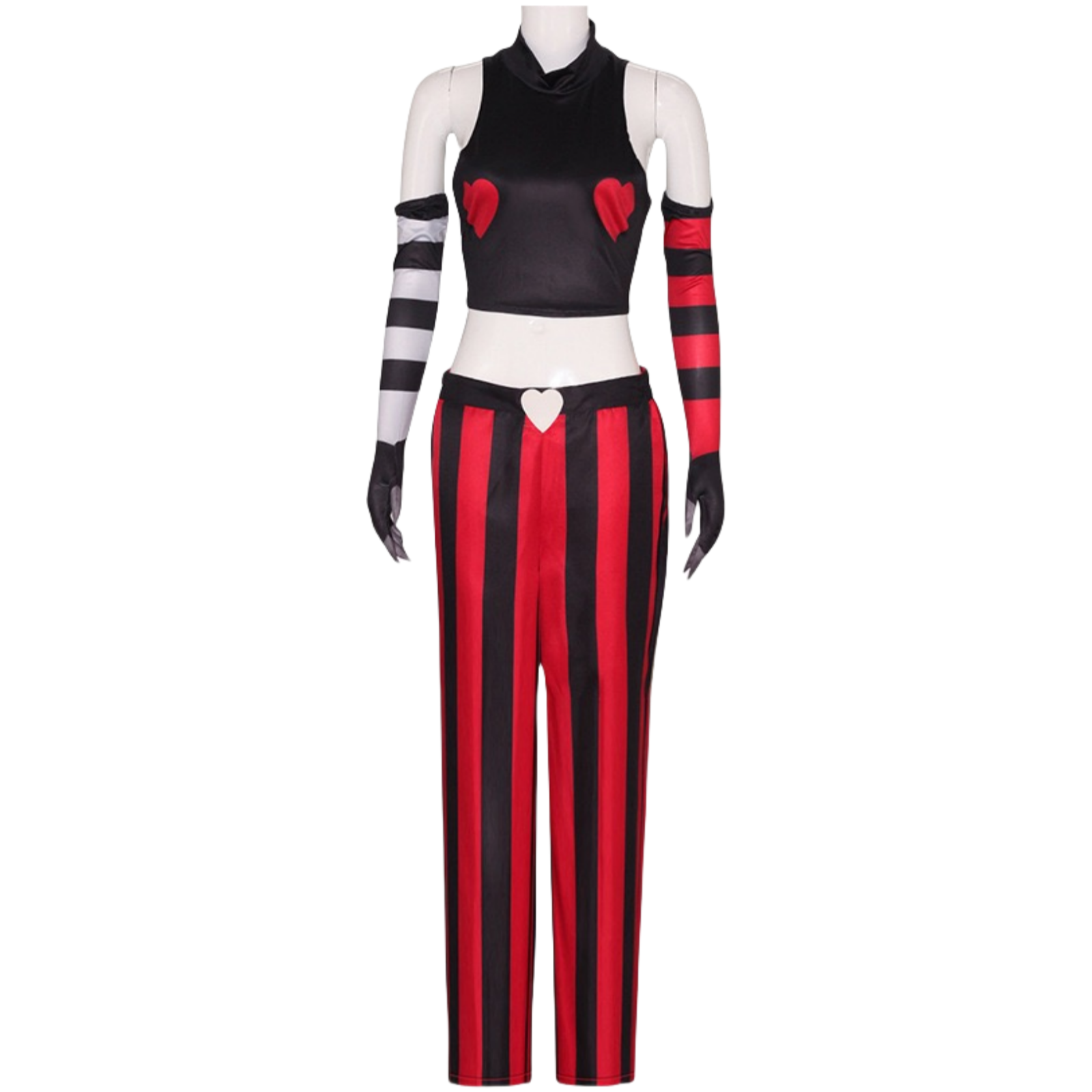 Velvette cosplay costume undergarment front view