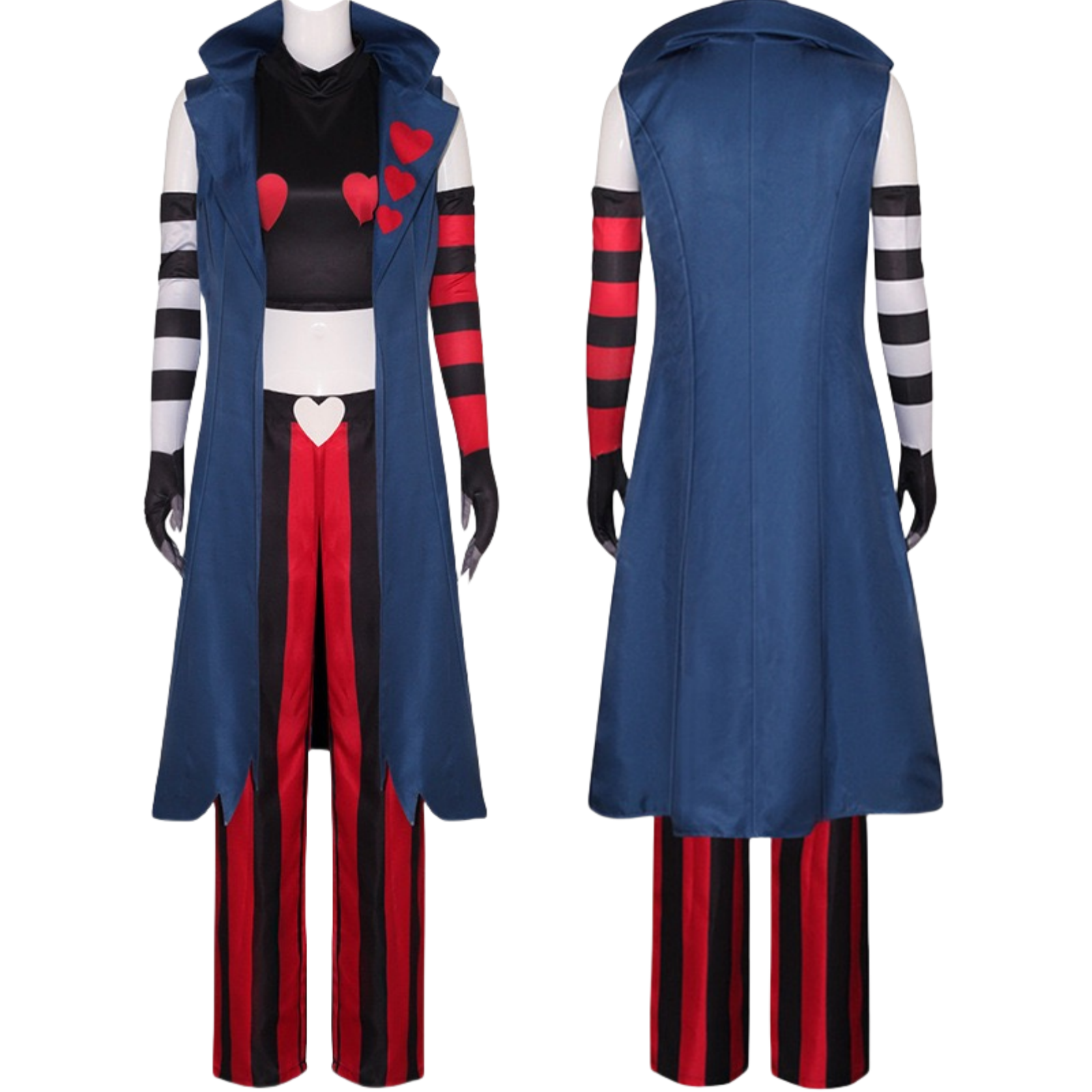Hazbin Hotel Velvette cosplay costume comparison