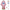 Full set flat lay view of Kanroji Mitsuri cosplay pink kimono uniform