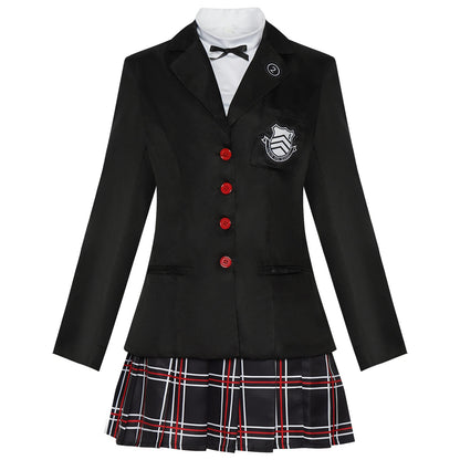 Kasumi Yoshizawa black JK uniform cosplay costume front view