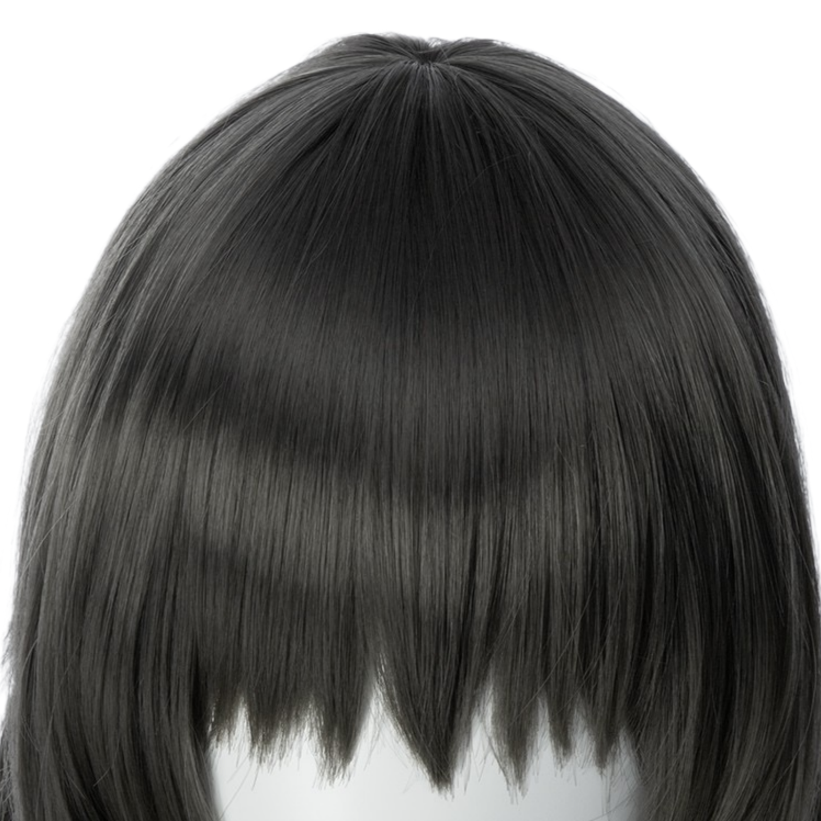 Madoka Magica Homura Akemi black long cosplay wig details