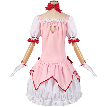 Madoka Magica Kaname Madoka cosplay dress back view