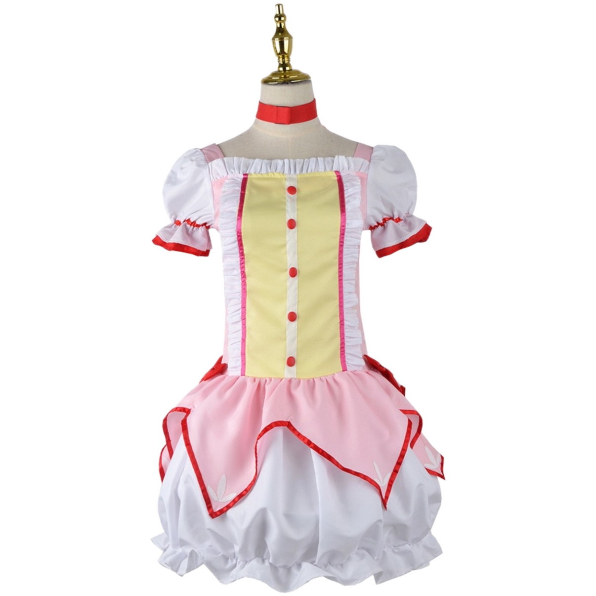 Madoka Magica Kaname Madoka cosplay dress front view