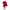 HazbinHotel Niffty red cosplay wig side view