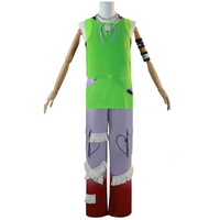Alien Stage Till green vest cosplay costume front view