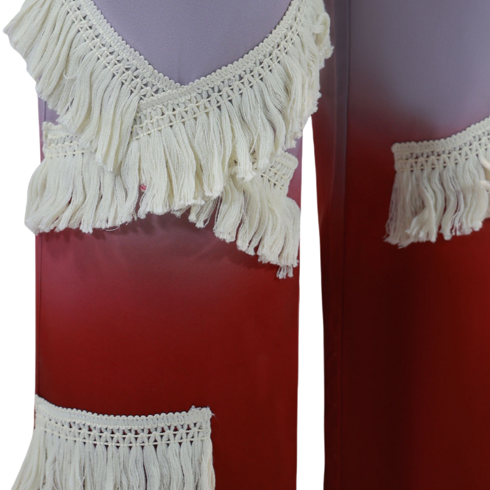 Alien Stage Till green vest cosplay costume pants details