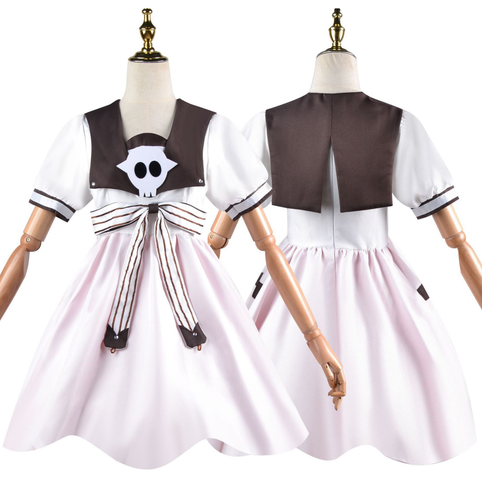 Toilet Bound Yashiro Nene cosplay costume comparison display