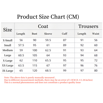 Muichirou Tokitou cosplay kimono costume size chart