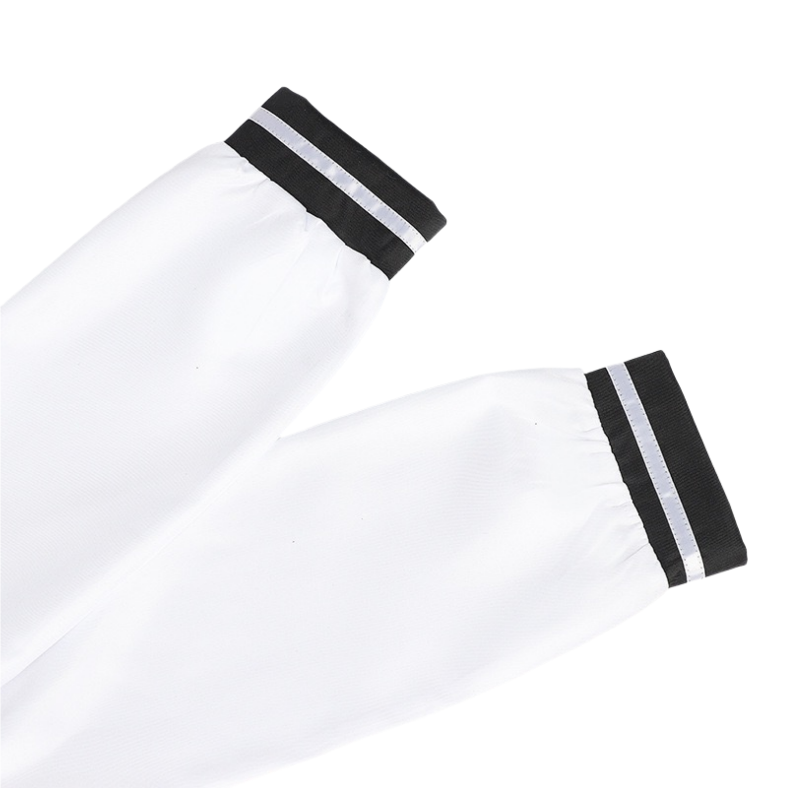 teruhashi kokomi cosplay green jk school uniform long sleeve striped cuff close up