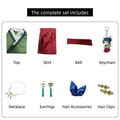 maomao apothecary diaries cosplay accessories full set
