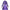 wednesday school cosplay costume full back purple black striped outfit