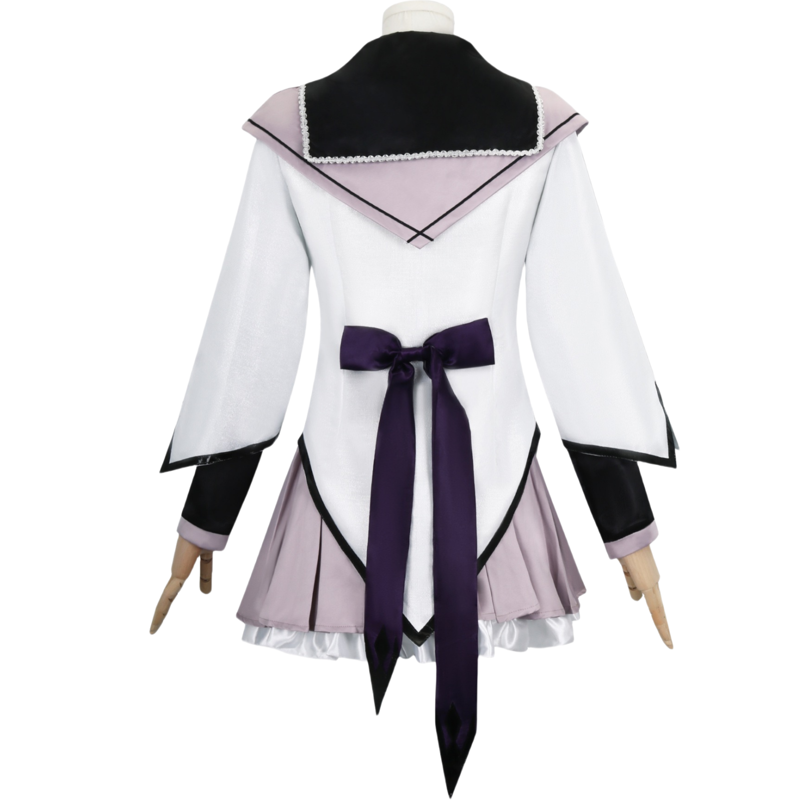 Madoka Magica Homura Akemi cosplay costume back view