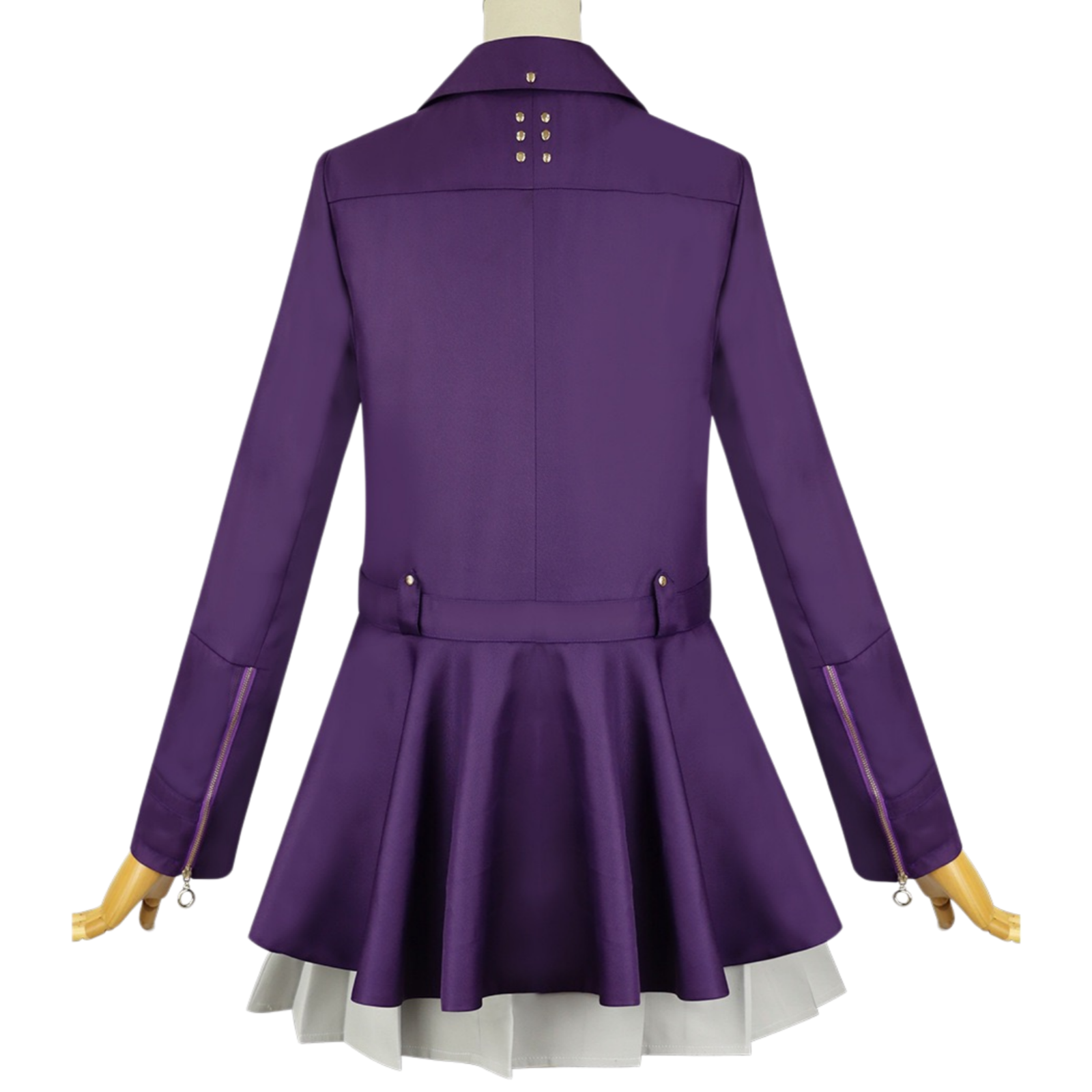 Kirifuji Nozomi purple cosplay blazer back view