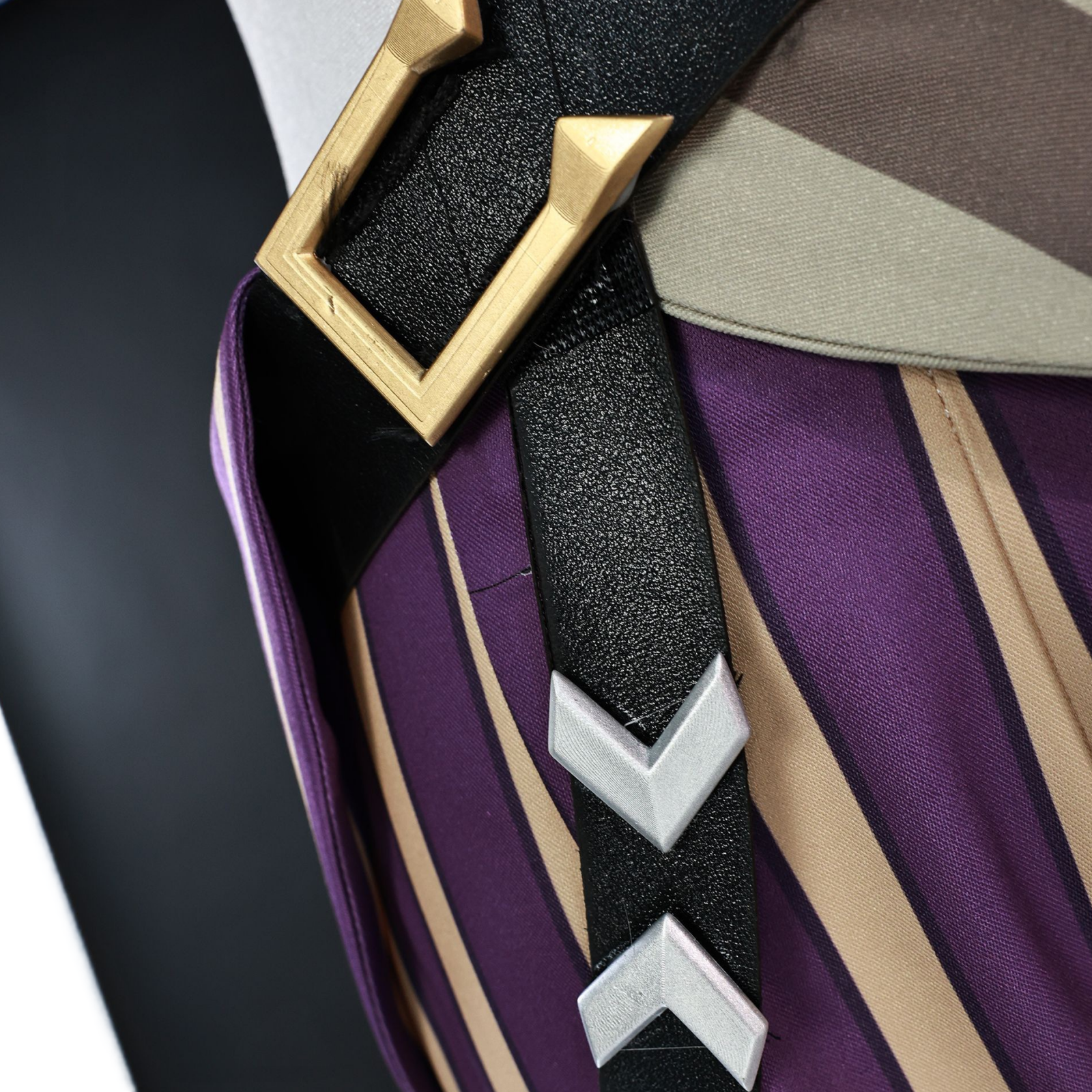 Jinxx cosplay purple costume details showcase