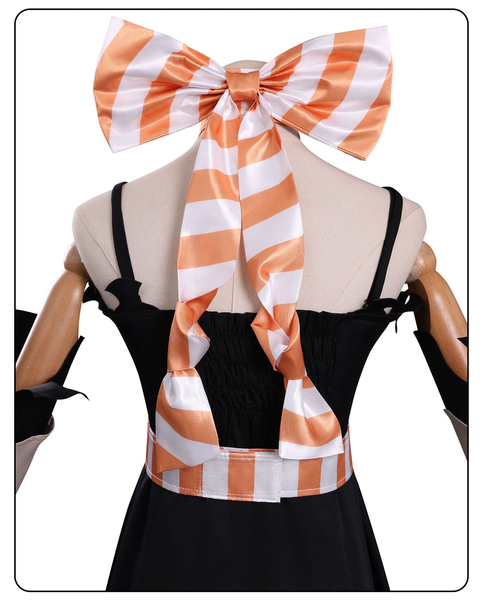 amo gachiakuta cosplay dress back split with inner shorts display