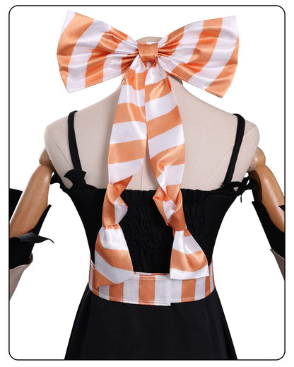 amo gachiakuta cosplay dress back split with inner shorts display