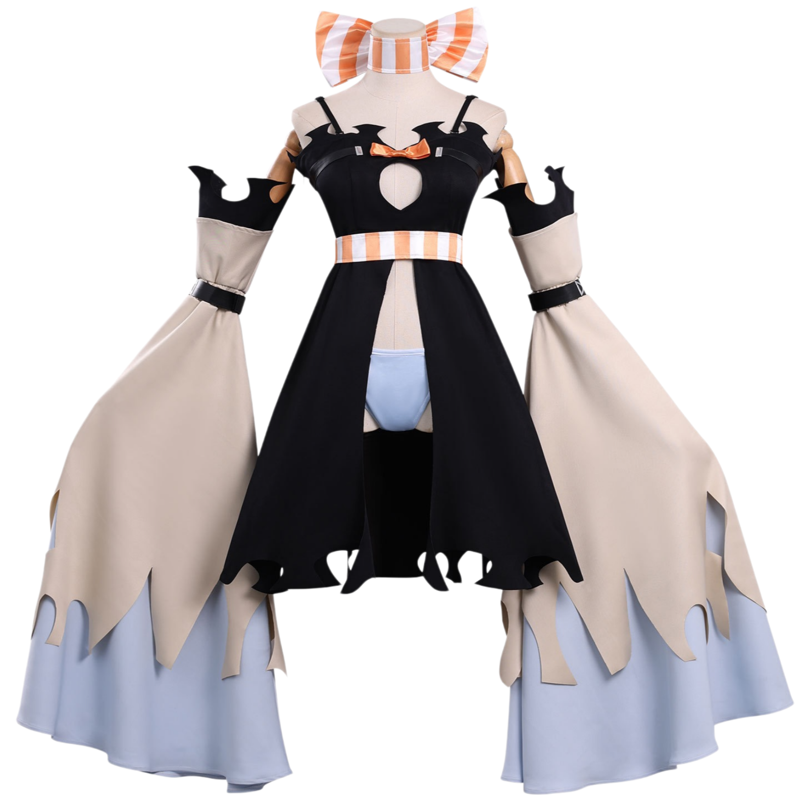 complete amo gachiakuta cosplay dress set without wig main product shot