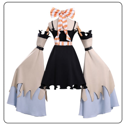 amo gachiakuta cosplay costume full dress back mannequin shot