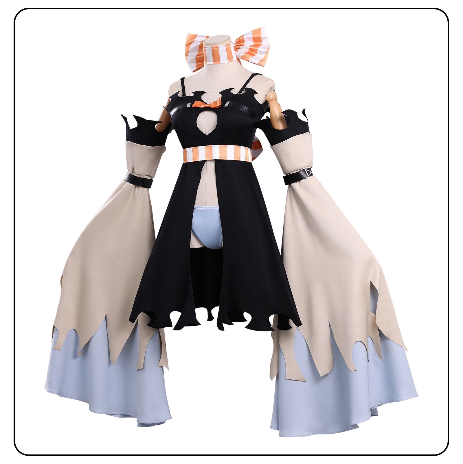 amo gachiakuta cosplay costume full dress side mannequin shot