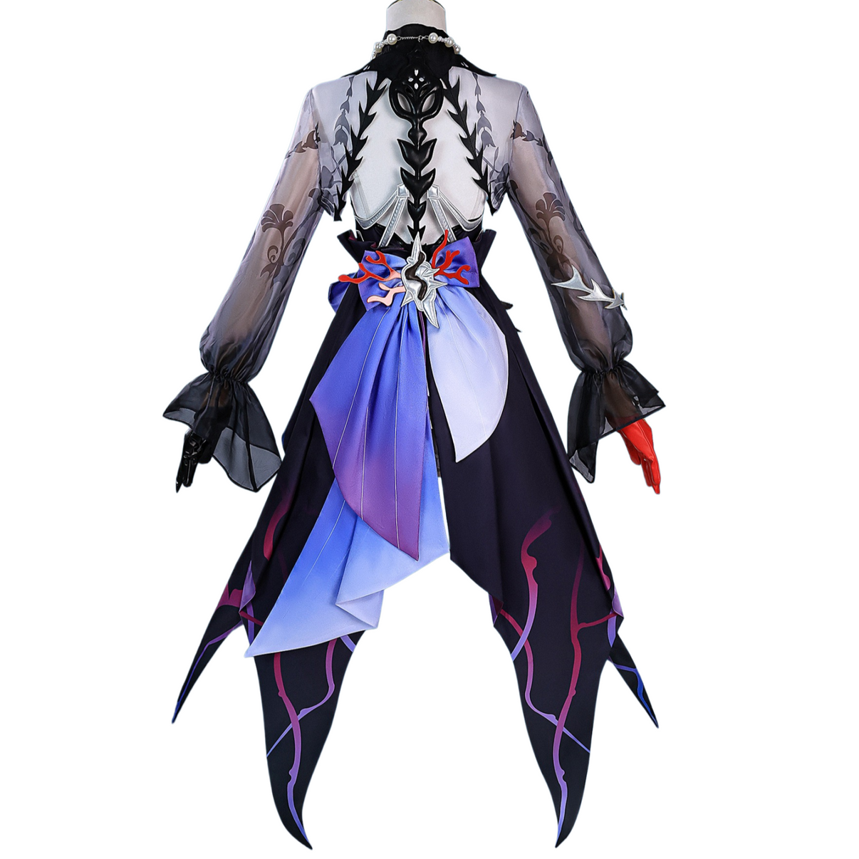 Honkai Star Rail Hysilens cosplay costume back view
