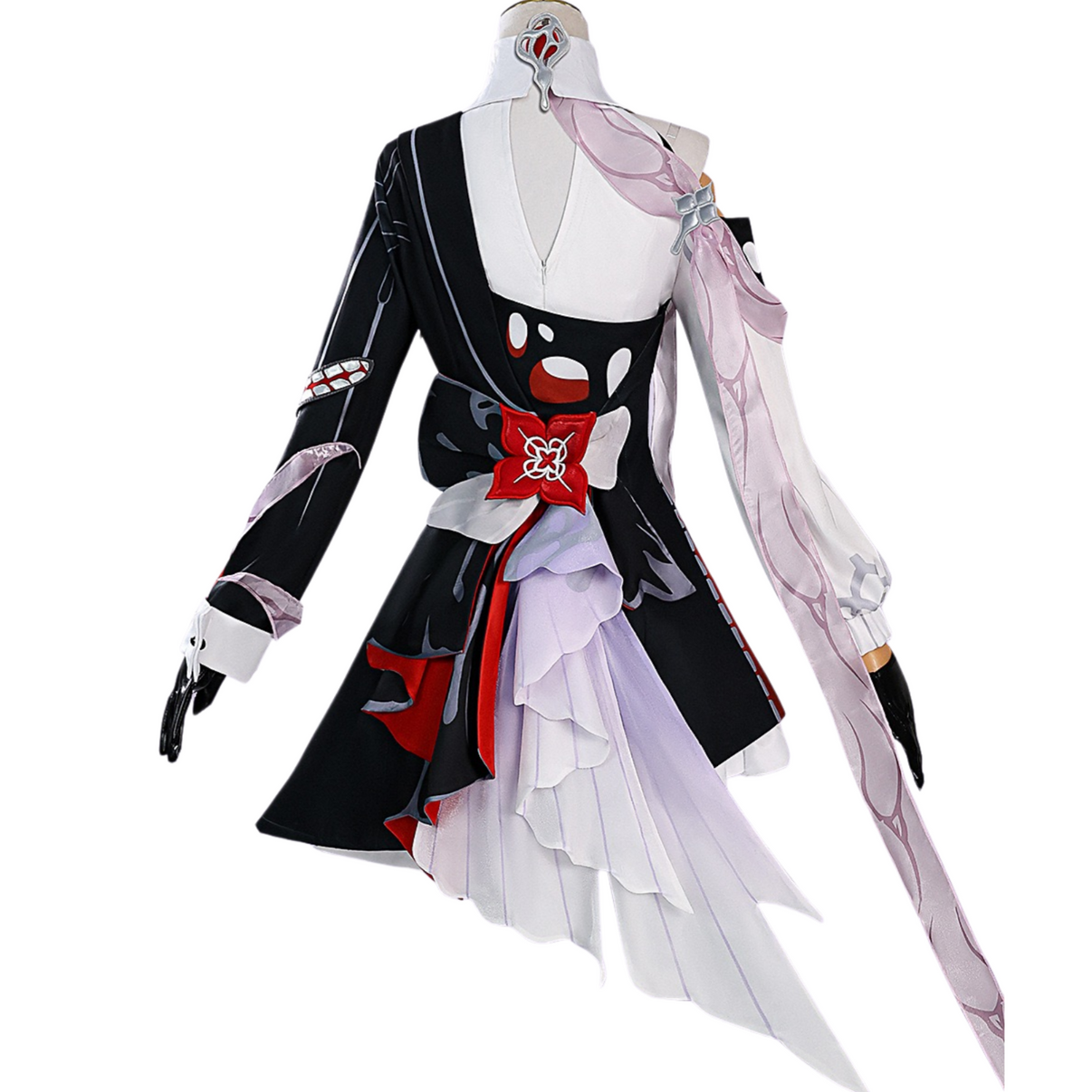 Honkai Star Rail March 7th cosplay costume back view