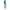 Jinxx cosplay blue long wig side view