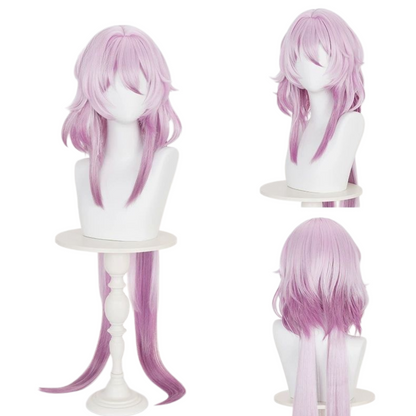 Honkai Star Rail March 7th cosplay wig multi-angle view