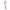 HSR March 7th pink to purple gradient cosplay wig side view