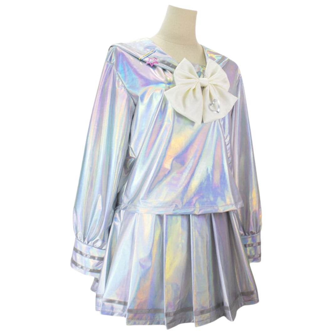 Needy Girl Overdose KAngel cosplay sailor JK costume side view