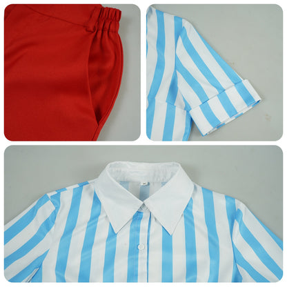 Vocaloid Kasane Teto cosplay costume details
