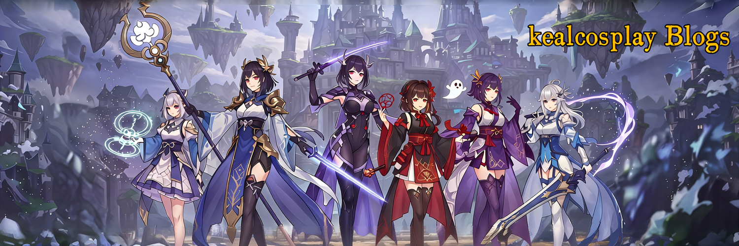 kealcosplay blog fantasy anime cosplay header banner