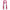 white mannequin bust with mira long hot pink twin ponytail cosplay wig