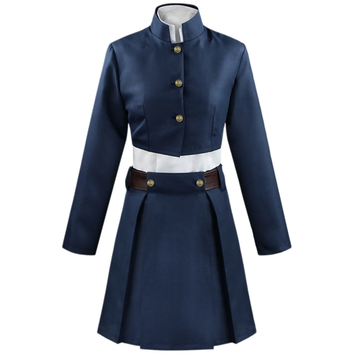 navy blue kugisaki nobara cosplay costume front view