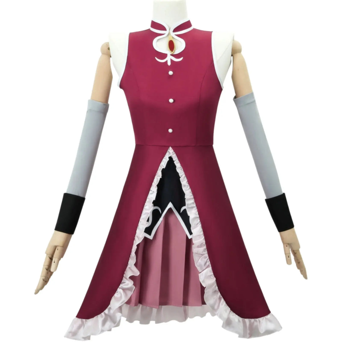 kyoko sakura full cosplay costume magical girl battle dress