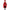 side view of mannequin in lord farquaad red cape shrek cosplay costume
