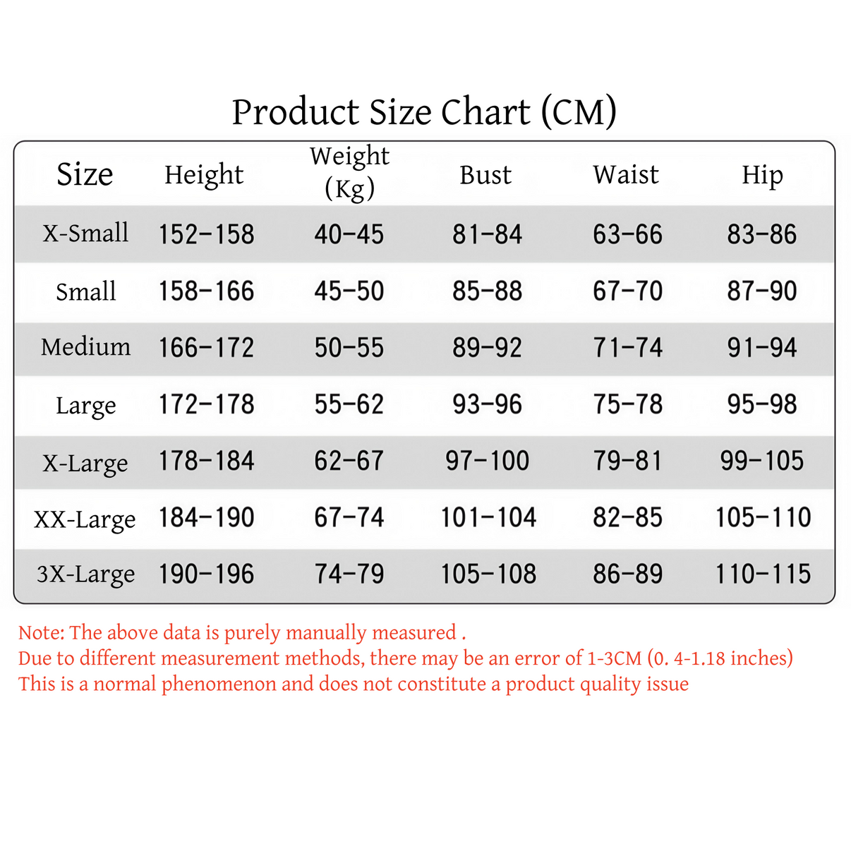 Madness Returns Alice cosplay costume size chart
