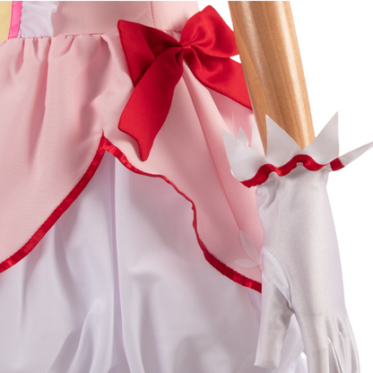 Madoka Magica cosplay dress uniform details showcase