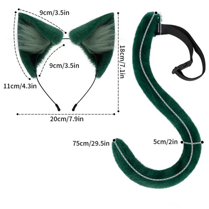 maomao cat ears tail size measurement the apothecary diaries cosplay prop
