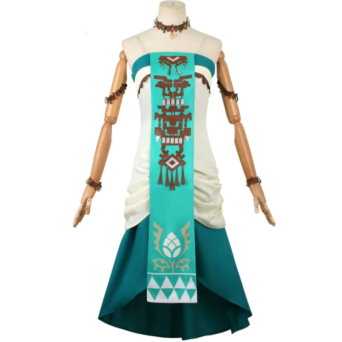 zelda green dress Princess Cosplay Costume Uniform TOTK – Keal Cosplay material:100% cotton Stunning Blue & Pink Limited Spring Basil Fabric: Luxe Satin