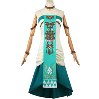 princess zelda costume mannequin full display