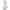 side front view of ram sweet angel white lace pajama cosplay dress
